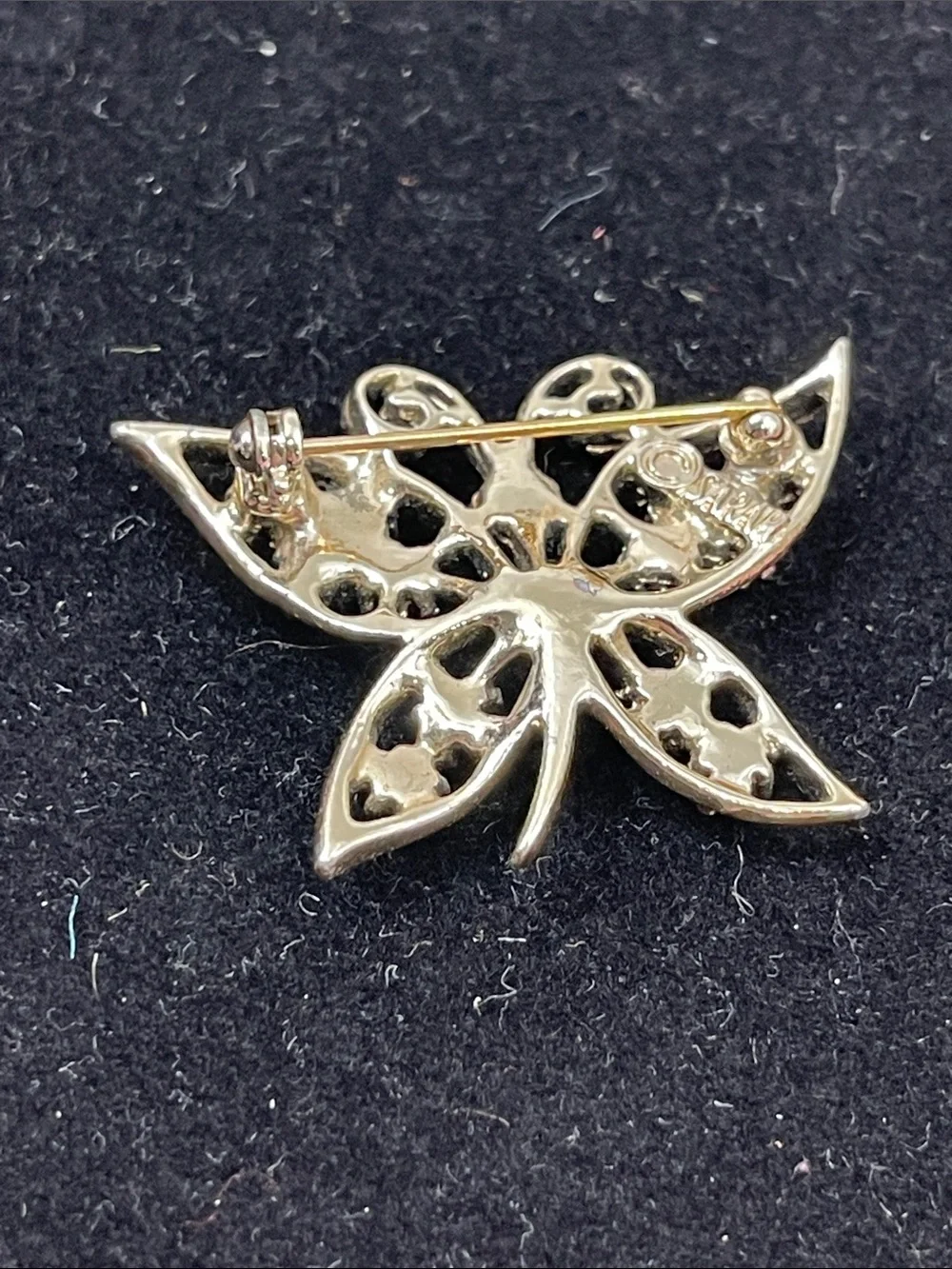 08.10.26-2 Sarah Coventry Wings of Fashion Butterfly Brooch 1974